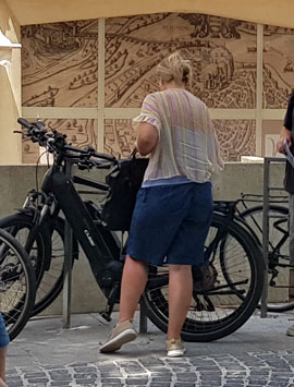 Je stationne mon vélo